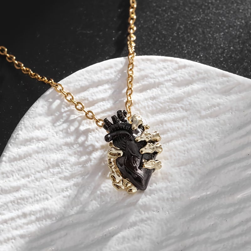 Collier main de squelette