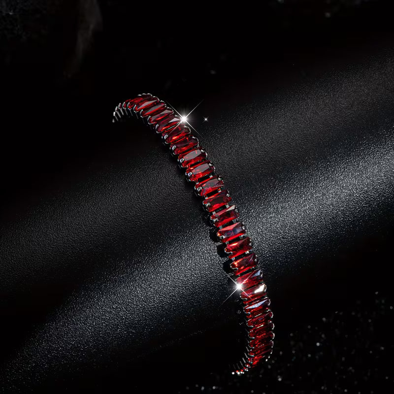 Bracelet Gemmes Rouge