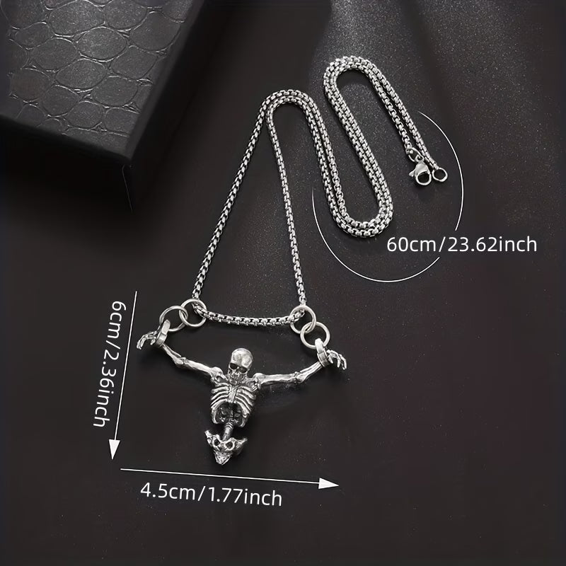 Collier squelette rappeur