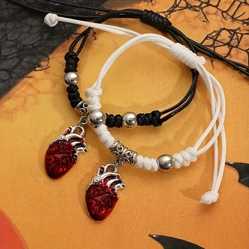 Bracelet duo coeur